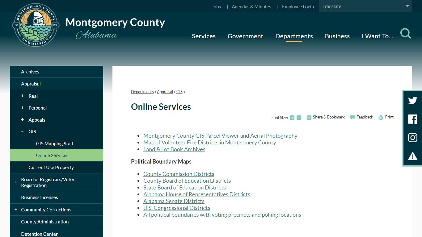 Online Services | Montgomery County, AL